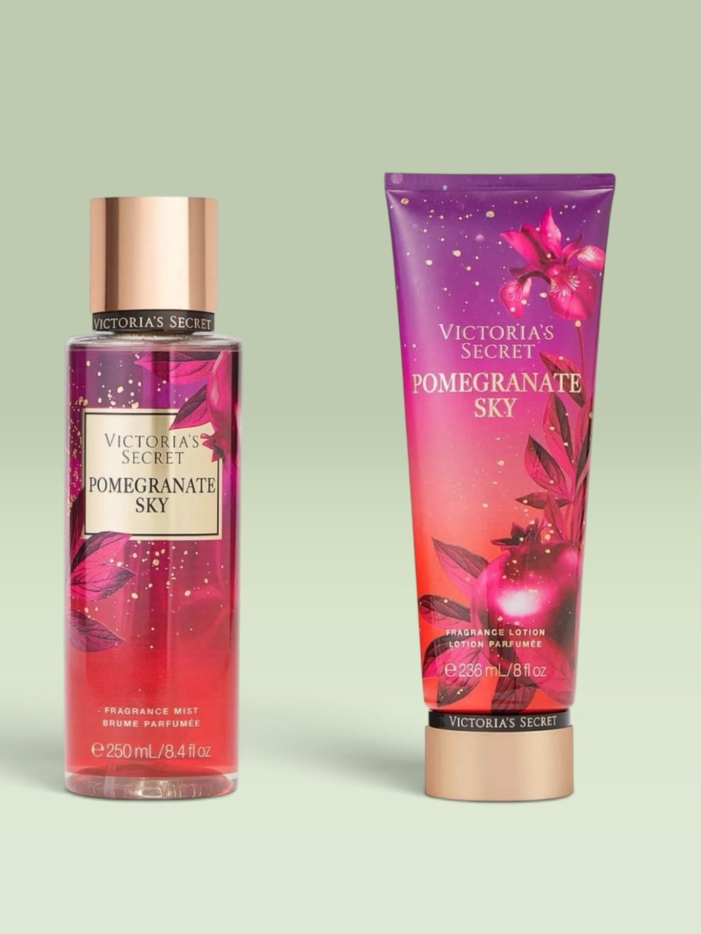 Victoria's Secret POMEGRANATE SKY Fragrance Mist and Lotion